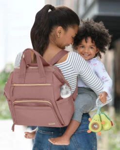SkipHop Mainframe Backpack | Dusty Rose -Productos Para Bebes Tienda 9I345110 2