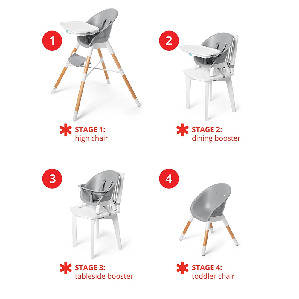 Skiphop EON 4-In-1 High Chair 2 Skiphop EON 4-In-1 High Chair - Imagen 2