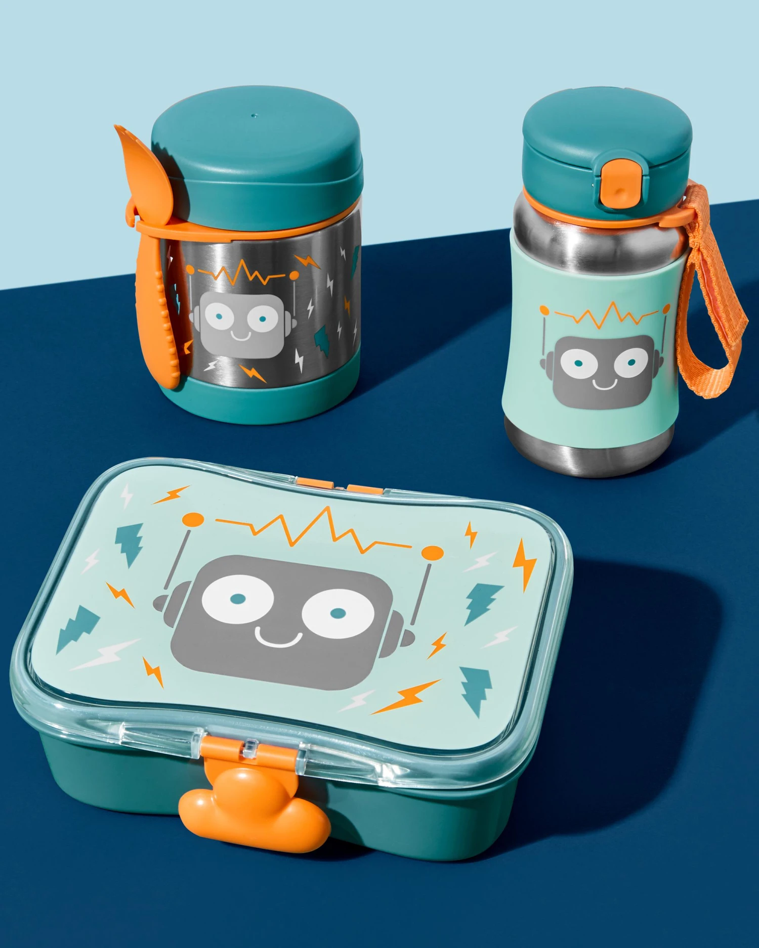 SkipHop Zoo Lunch Kit | Robot 2 SkipHop Zoo Lunch Kit | Robot - Imagen 2