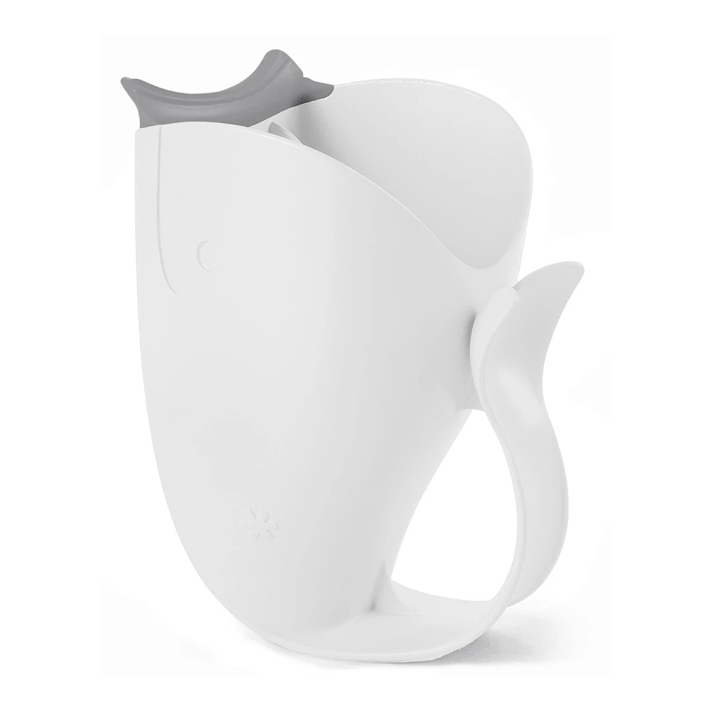 SkipHop Moby Waterfall Rinser | White 1 SkipHop Moby Waterfall Rinser | White