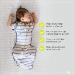 BBLÜV Sleëp Transition Swaddle - S -Productos Para Bebes Tienda BBLUVSleep6