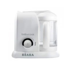 Beaba BabyCook White - Silver