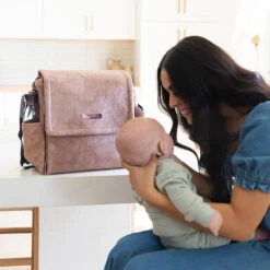 Petunia Boxy Backpack | Dusty Rose -Productos Para Bebes Tienda BoxyBackpack DustyRose 2171