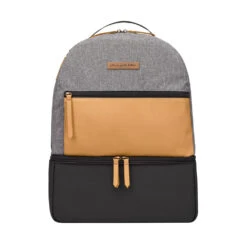 Petunia Axis Backpack | Camel/Graphite