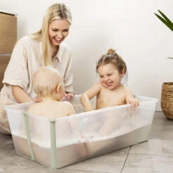 Stokke Flexi Bath XL | White -Productos Para Bebes Tienda FlexiBathXL