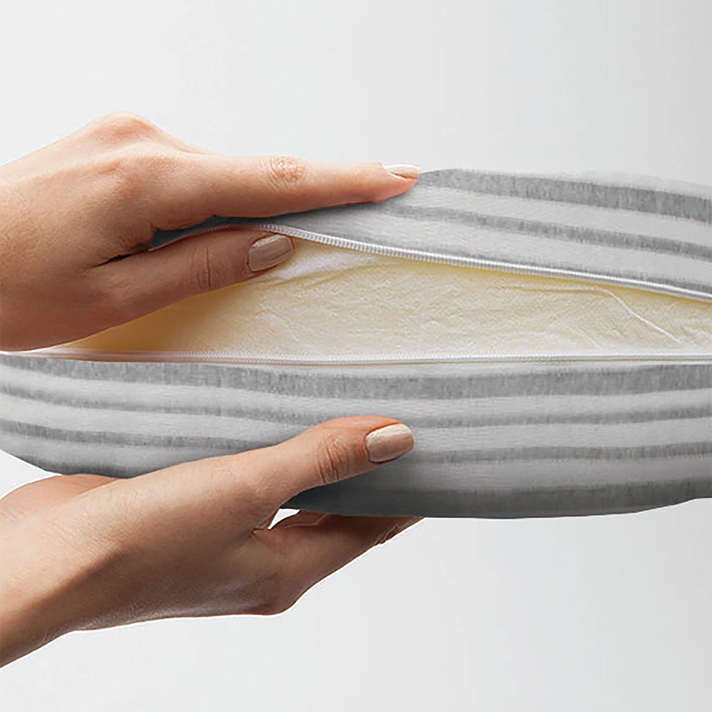 Boppy® Pregnancy Wedge | Grey Modern Stripes 5 Boppy® Pregnancy Wedge | Grey Modern Stripes - Imagen 5