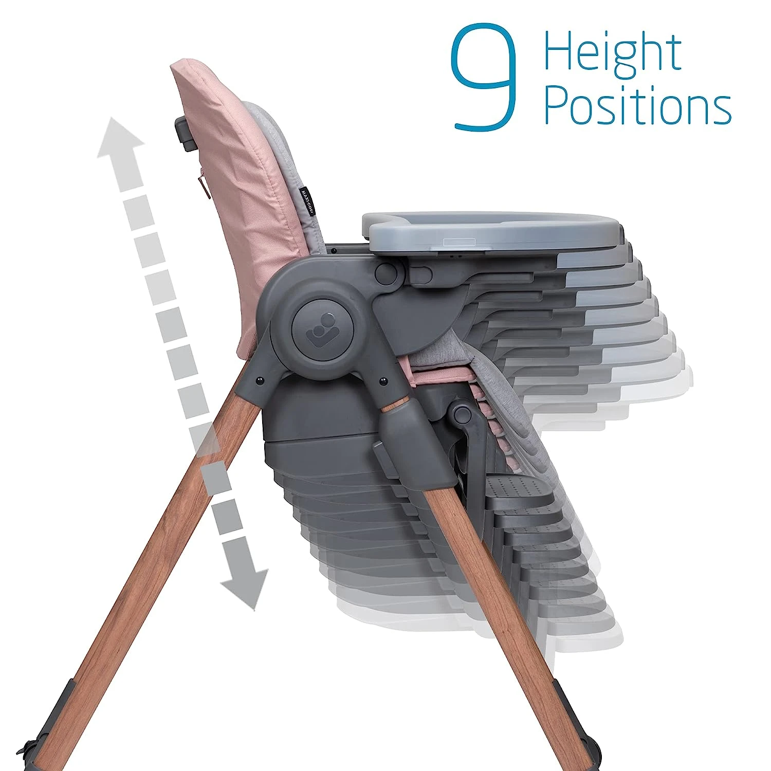 Maxi Cosi Minla High Chair | Blush 3 Maxi Cosi Minla High Chair | Blush - Imagen 3