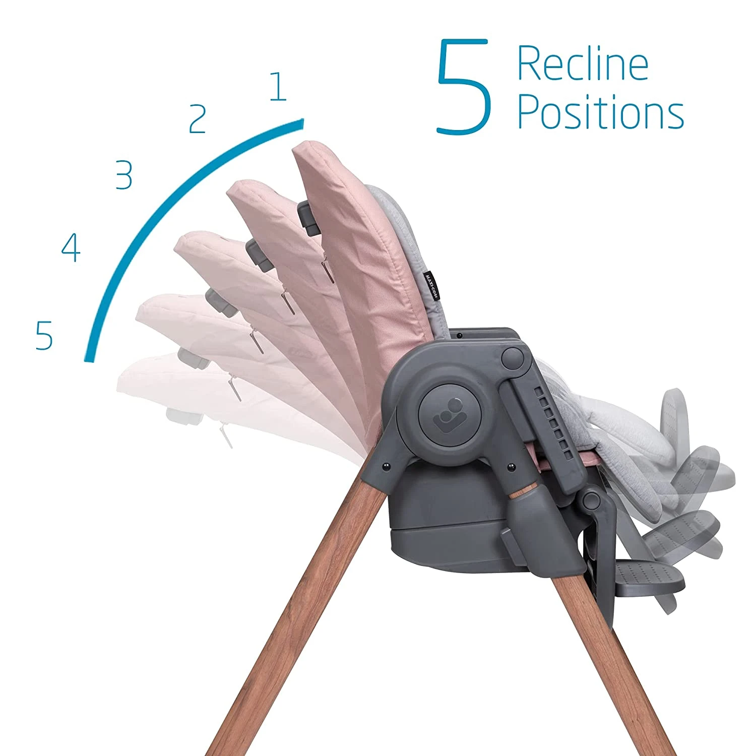 Maxi Cosi Minla High Chair | Blush 4 Maxi Cosi Minla High Chair | Blush - Imagen 4