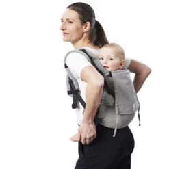 Stokke Limas Carrier Flex | Grey Melange -Productos Para Bebes Tienda LimasFlex SlateMel Onbuhimo 220425 0745