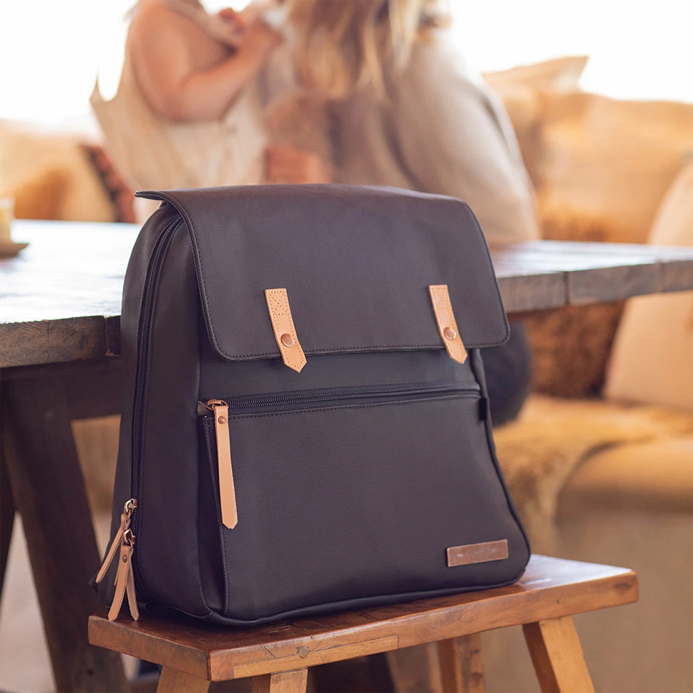 Petunia Meta Backpack | Black Matte Canvas 10 Petunia Meta Backpack | Black Matte Canvas - Imagen 10