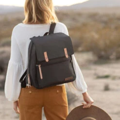 Petunia Meta Backpack | Black Matte Canvas 23 Petunia Meta Backpack | Black Matte Canvas -Productos Para Bebes Tienda Meta Black 3044 1024x1024 1