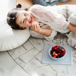 Ezpz Mini Bowl | Pewter -Productos Para Bebes Tienda MiniBowl pewter4