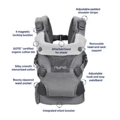 Nuna CUDL Softened | Shadow 20 Nuna CUDL Softened | Shadow -Productos Para Bebes Tienda NunaCudl 1