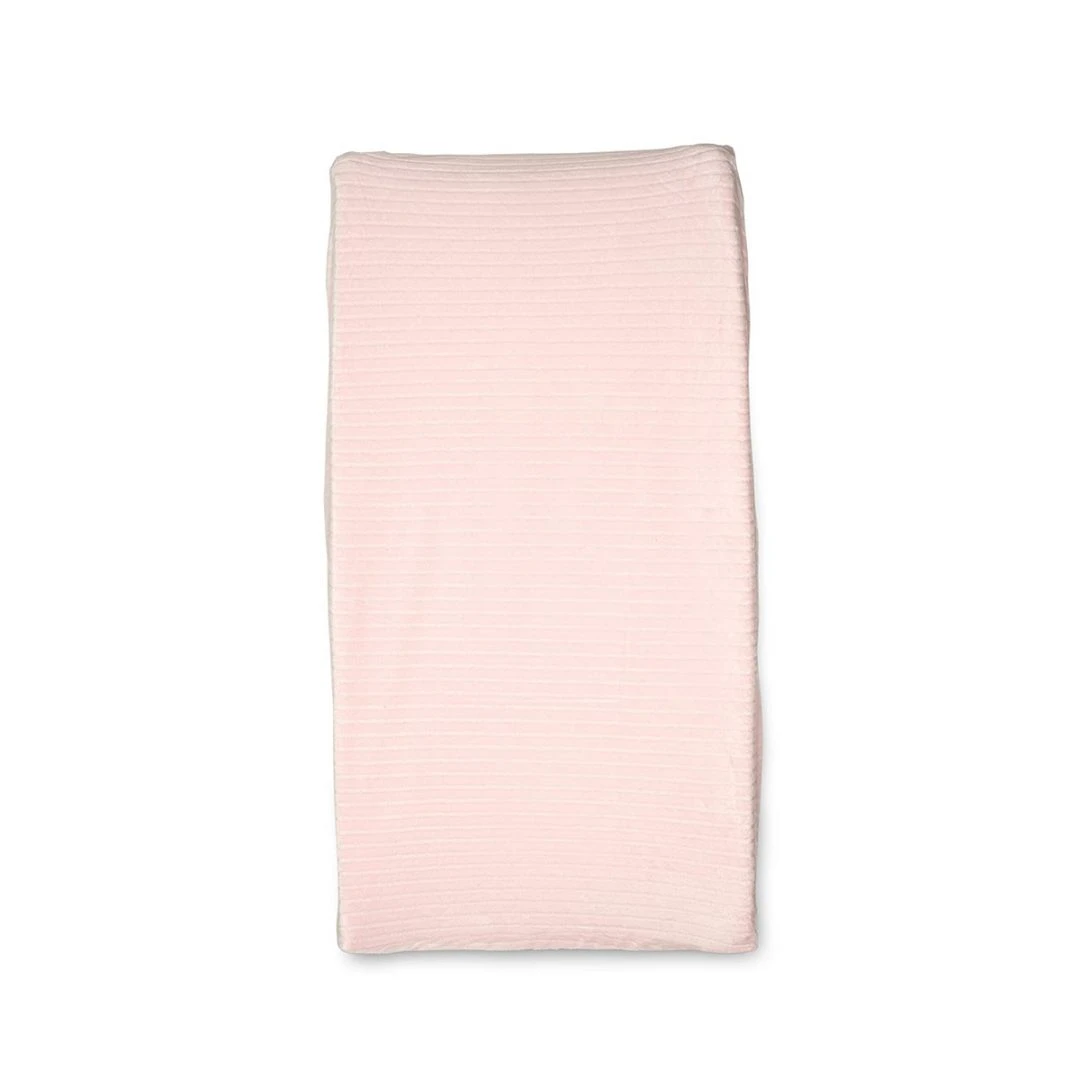 Boppy Changing Pad Cover | Pink Ribbed Winky 1 Boppy Changing Pad Cover | Pink Ribbed Winky