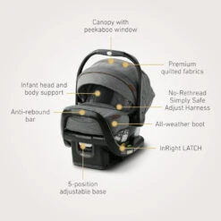 Graco Premier SnugRide SnugFit 35 Elite | Savoy -Productos Para Bebes Tienda Premier SnugRideSnugFit 8BX600SVO Savoy 2142573 ATF6