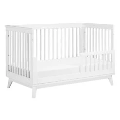 Babyletto Scoot Crib | White 8 Babyletto Scoot Crib | White -Productos Para Bebes Tienda ScootCribW4