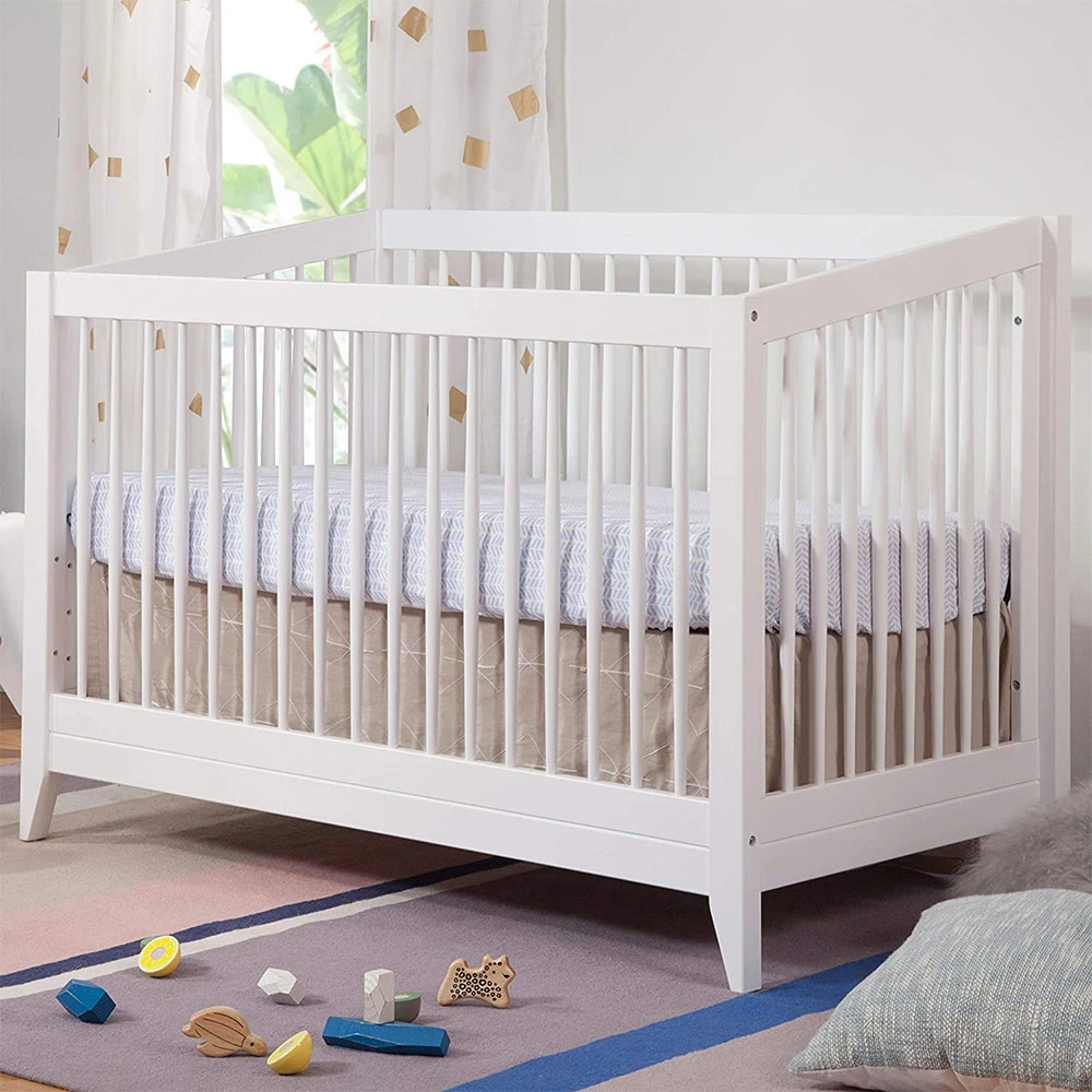 Babyletto Sprout Crib - White 7 Babyletto Sprout Crib - White - Imagen 7