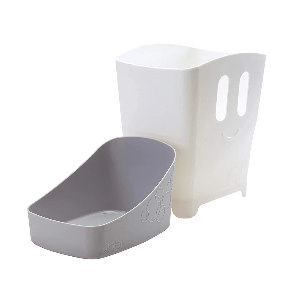 Ubbi Bath Toy Drying Bin | Grey 3 Ubbi Bath Toy Drying Bin | Grey - Imagen 3