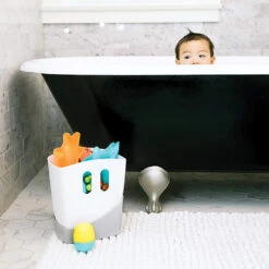 Ubbi Bath Toy Drying Bin | Grey 14 Ubbi Bath Toy Drying Bin | Grey -Productos Para Bebes Tienda UbbiToyBin5
