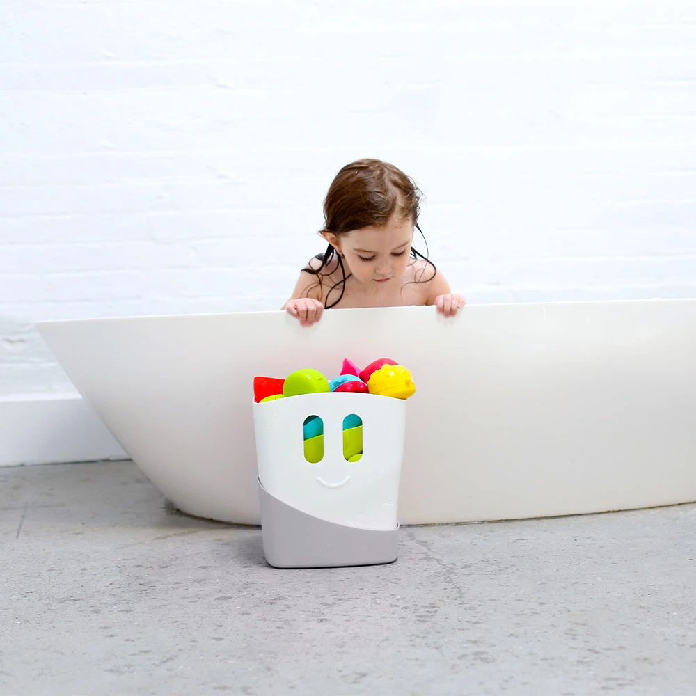 Ubbi Bath Toy Drying Bin | Grey 5 Ubbi Bath Toy Drying Bin | Grey - Imagen 5