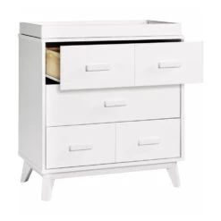 Babyletto Scoot Dresser 3Drw | White -Productos Para Bebes Tienda babyletto scoot 3 drawer changer dresser white 26