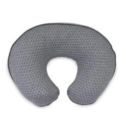 Boppy® Luxe Nursing Pillow | Gray Brushstrokes Pennydot