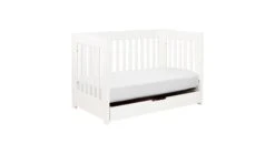 Babyletto Mercer Crib - White 9 Babyletto Mercer Crib - White -Productos Para Bebes Tienda ea3d4d Mercer W04