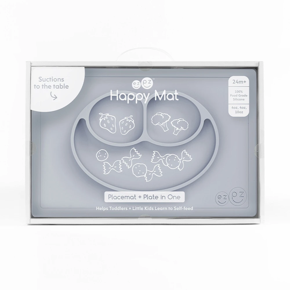 Ezpz Happy Mat | Pewter 5 Ezpz Happy Mat | Pewter - Imagen 5